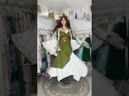 styling a forest fairy outfit 🧚🏻🌲