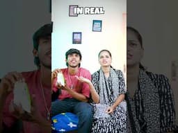 Anna Thangachi REELS vs REAL 😅 #shorts #short #shortsfeed #shortvideo #trending #comedy #funny