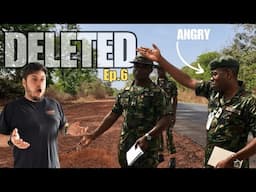 Guinean Army forced us to DELETE our camera footage! Riding from London to Cape Town on Honda 125cc