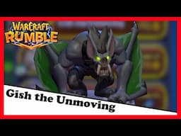 Warcraft Rumble PvE - Plaguelands 1 of 5 - Gish the Unmoving (lv14)