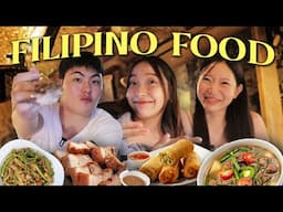 My Korean Friends' First Time Trying Filipino Delicacies in Bohol! (Sinigang..? 😱😂)