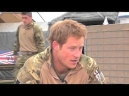 Prince Harry on war
