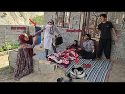 آسمان:The first consort wanted to prevent the second consort, who is pregnant, from being examined.