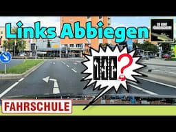 Links Abbiegen - Auf diese Dinge musst du unbedingt achten! - Führerschein - Prüfung