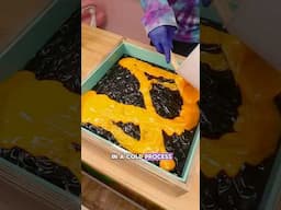 this #soap sold out in an hour 😱🐧  #soapmaking