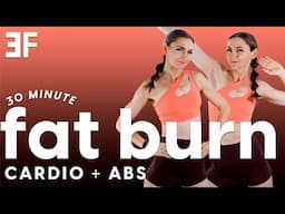 PERFECT 30 MINUTE FAT BURNING HIIT CARDIO WORKOUT + Abs + Calisthenic Strength