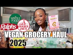 VEGAN GROCERY HAUL 2025 | MEAL IDEAS | MUST TRY NEW ITEMS