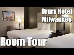 Drury Plaza Hotel in downtown Milwaukee, WI Room Tour