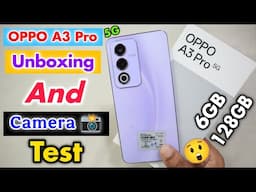 Oppo A3 Pro 5G Unboxing And First Impression || Oppo A3 Pro Features And Review ⚡