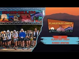 2025 Flagstaff Crest Runner Briefing