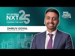Voices from IGF Mumbai NXT25: Dhruv Goyal, Founder & CEO, FourLion Capital Speaks to IGF
