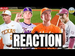 SEC Baseball Reaction: Tennessee/LSU, Texas A&M/Texas, Arkansas/Florida, More