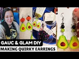 GREEN GLOW-UP! TURNING AVOCADOS INTO EARRINGS❤️