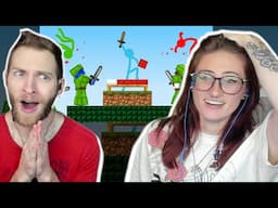 BEDWARS IS A DIFFICULT GAME! Reacting to "Animation vs Minecraft Ep.36 Bedwars" with Kirby