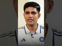 Shubman Gill discusses his aspirations as India's new Test captain 🇮🇳🗣️ #cricket #shorts