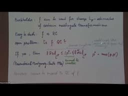 New and Old Observations About Morrey's Quasi-Convexity - Vladimir Sverak
