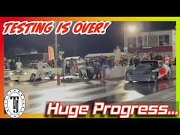 Race Day.... The changes worked!  We are at Darlington Dragway