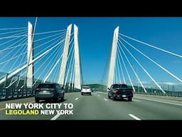 Driving from New York City to LEGOLAND New York | Scenic Road Trip USA 4K HDR Bear Mountain