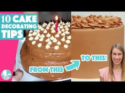 10 Cake Decorating Tips to Improve Your Cakes