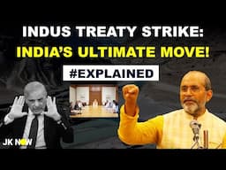India’s Silent Strike on Pakistan: Water, Warfare & Strategy #EXPLAINED By Capt. Alok bansal