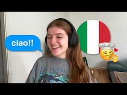 I tried learning Italian from ZERO (my progress in 20 days) ft. Lingoda