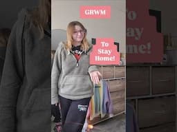 Get Glam With Me Just To Stay Home 🥰 #grwm #ootd