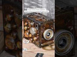 From Forgotten to Fabulous: Mixed Media Makeover of a Vintage Camera | Steampunk DIY Art Project