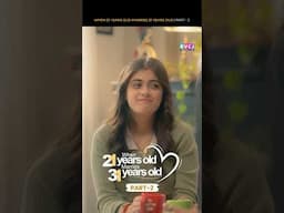 When 21 years old Girl marries 31years old Guy - Part 2 | RVCJ Media #shortseries #drama #shorts