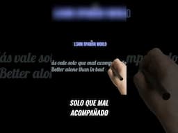 ¡Solo Pero Bien! El Secreto Para Evitar Malas Compañías
