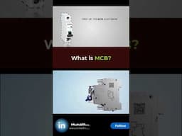 What is MCB? eleccts #techforbeginners #shor #electricalcontrol #mcb