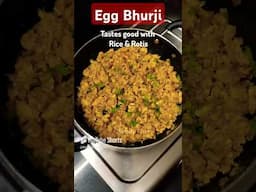 Egg Bhurji For Chapathi #eggbhurjiecipe #howtomakeeggbhurji #egg #eggrecipes #homelytaste #shorts