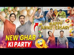 New ghar ki party