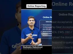 JoSAA Counseling Understand Online Reporting