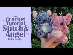 Crochet Tutorial | Stitch & Angel ♡