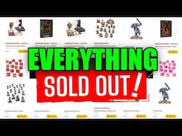 GONE In MINUTES... Games Workshop SELLS OUT in RECORD Time! Warhammer 40k Massive Release #Warhammer