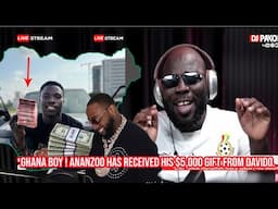 Finally Ghana boy  Ananzoo has received his $5,000 gift from Davido