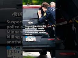 Minnesota lawmakers shot in 'targeted political' attack #Shorts