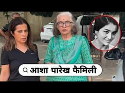 Legendary Bollywood Actress Asha Parekh with his mother father love & life Story 2025