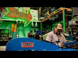 Billy Lane Hot Rod Harley Bad Boy Springer Sheet Metal Bead Roll Fabrication How To Door Panel