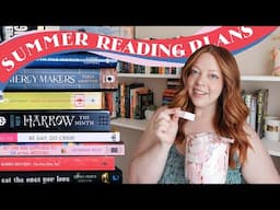 My Summer Reading Plans! ☀️ book clubs, readathons, new releases etc.