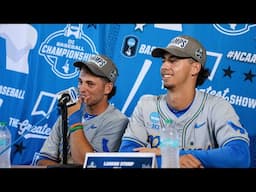 UCLA Baseball Postgame - Coach Savage & Players vs. UTSA (June 8, 2025)