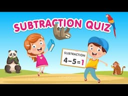 Fun with Subtraction! | Kids Learning and Entertainment