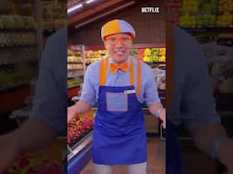 Slide Right in to this Veggie Isle ! Fruits and Colors with blippi and Meekah