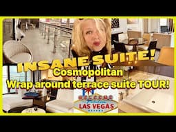 You Won’t Believe This Vegas Suite! Cosmopolitan Wraparound Terrace Tour!