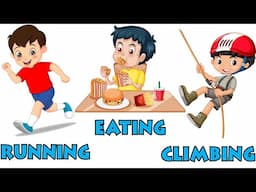 Actions Words for Kids | Learn Action Verb for Kids | Action Verb | Kids Vocabulary #pebblesmarathi