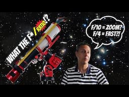 Telescope Focal Length & f/Ratio Explained for Stargazing vs. Astrophotography