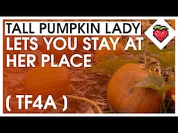 Tall Pumpkin Lady Lets You Stay At Her Place [TF4A] [Tsundere] [Flirty] [Caring] ASMR Roleplay