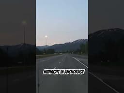 This is what Anchorage looks like at Midnight