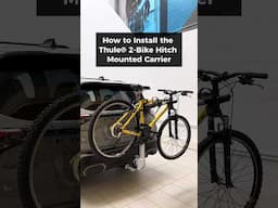 How to Install the Thule® 2 Bike Hitch Mounted Carrier