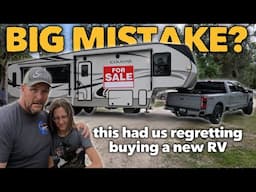 Serious issue moving into the new RV! #rvlife #rvlifestyle #rvlivingfulltime